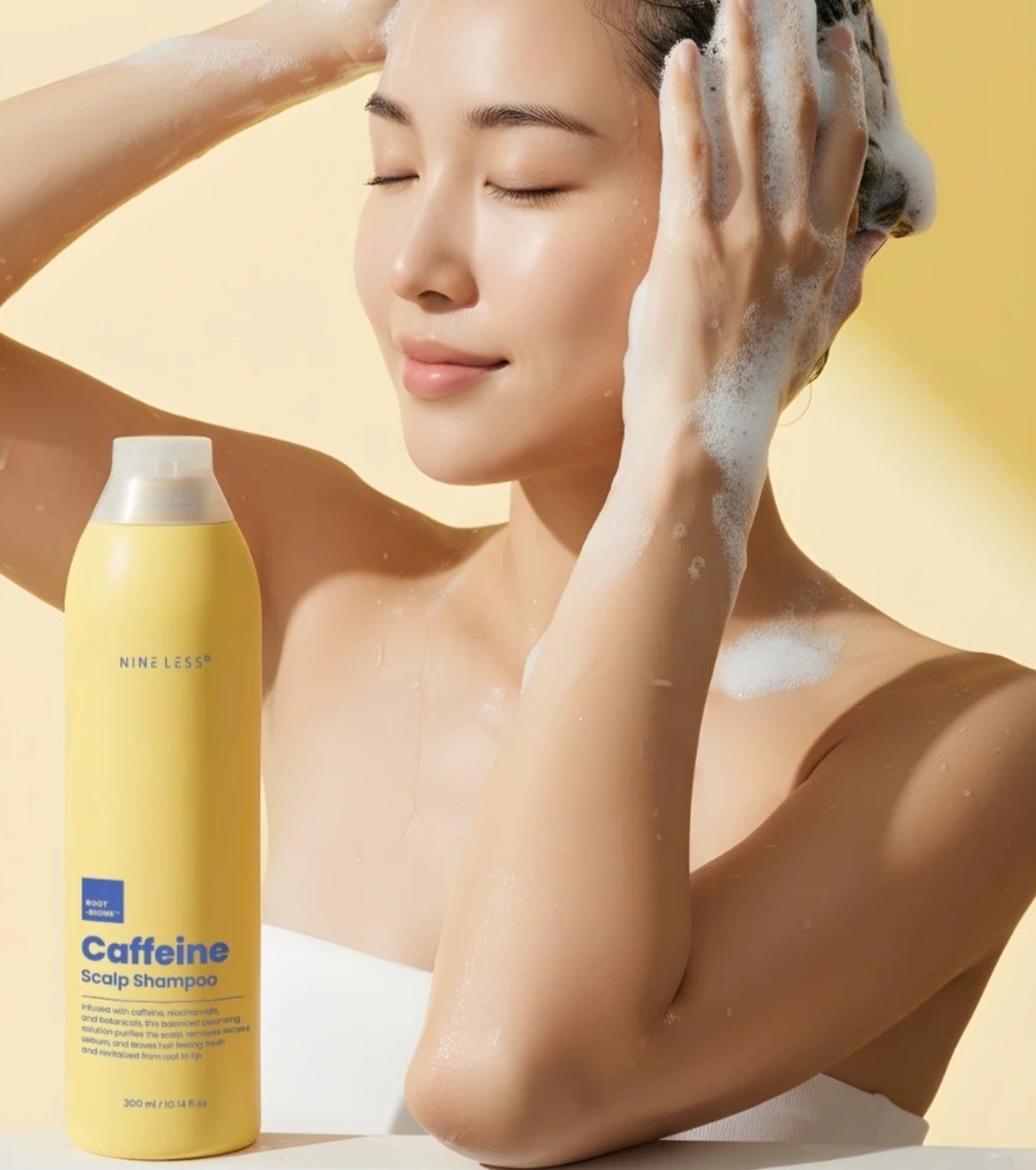 Nineless - *Root-Biome* - Shampoo com Cafeína