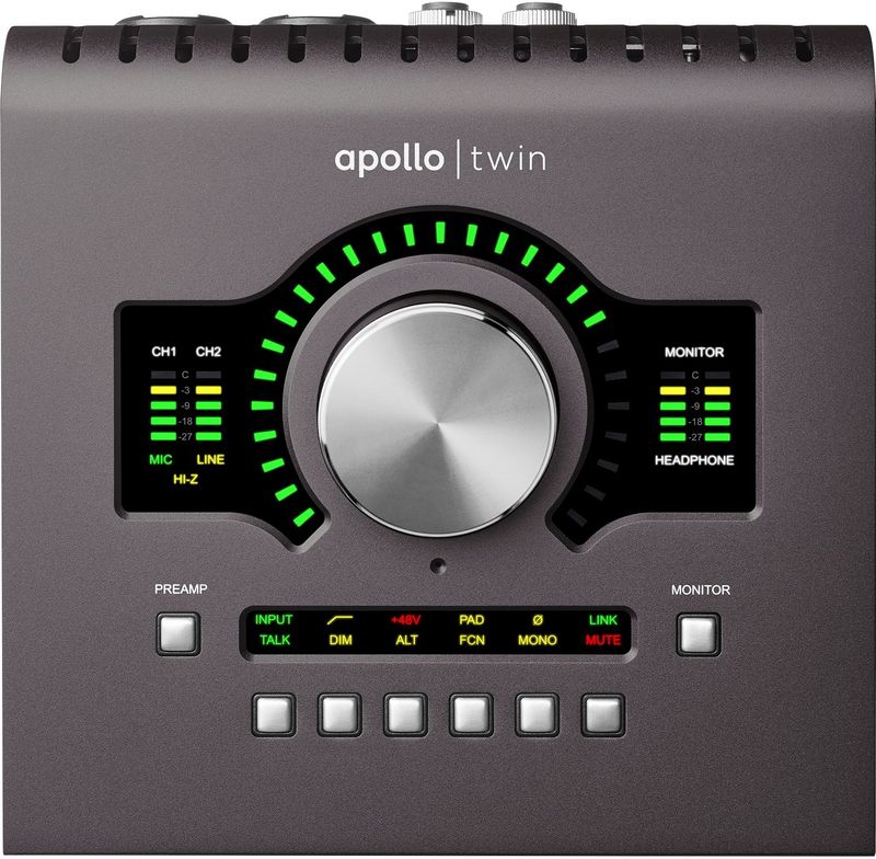 Universal Audio - APOLLO TWIN MKII DUO HE - Audio-interface - Grijs