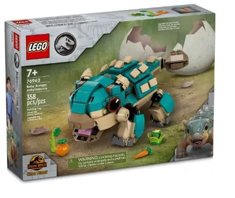 LEGO Jurassic World 76962 Baby Bumpy: Ankylosaurus