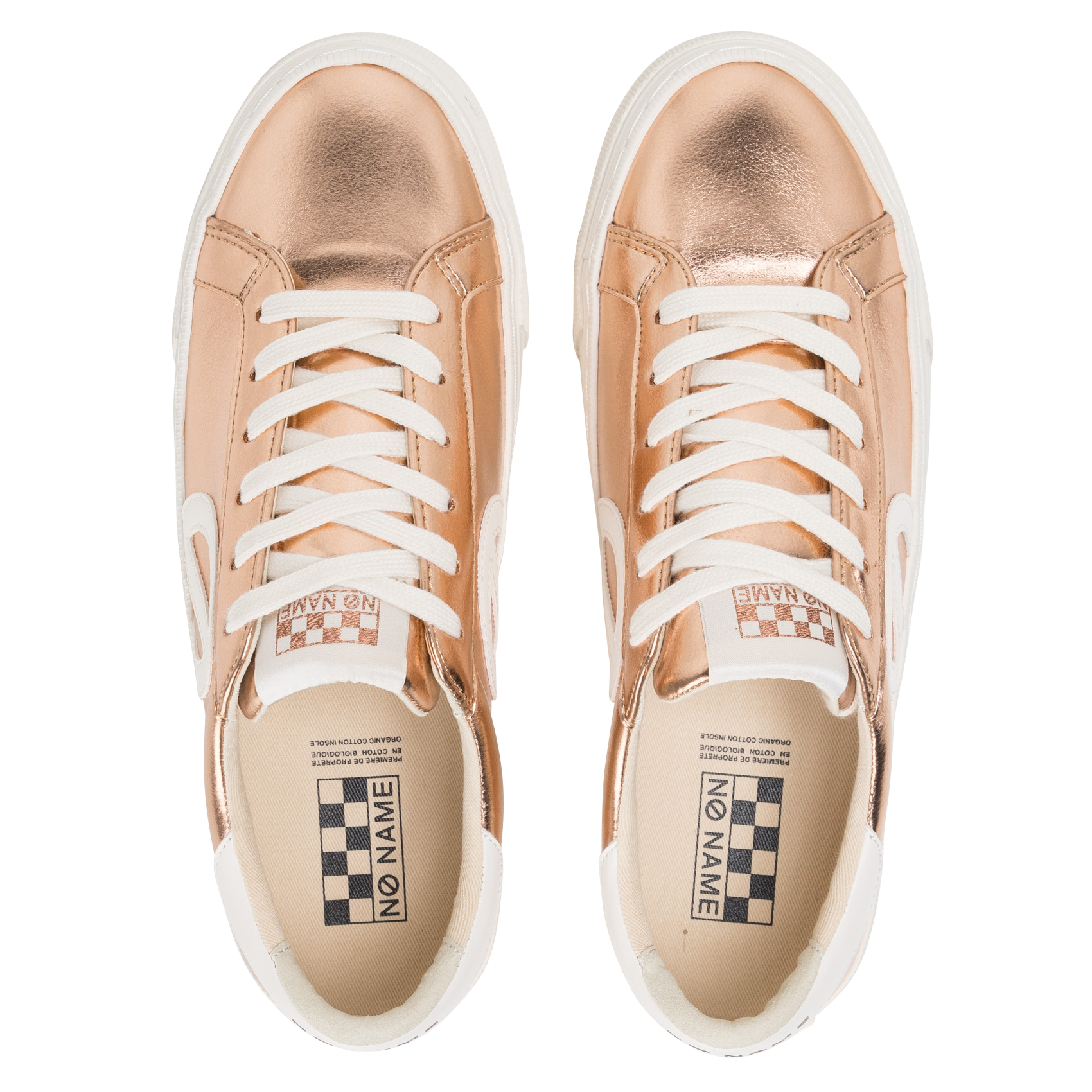STRIKE SIDE - Baskets basses en cuir | Rose