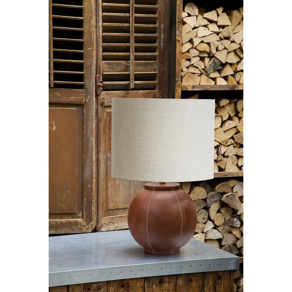 Lampenkap cilinder LIVIGNO - 40-40-30cm - eiwit