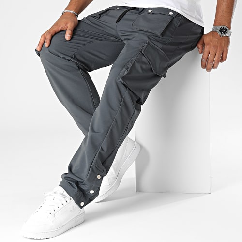 Pantalon Cargo Gris Anthracite