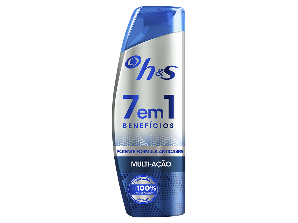 CHAMPÔ H&S 7 EM 1 ANTICASPA MULTI AÇÃO 300ML