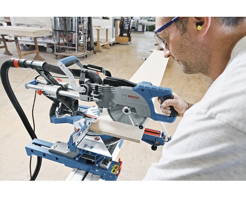 Bosch Professional GCM 8 SJL paneelzaag inclusief zaagblad (Optiline Wood, 216 x 30 x 2,8 mm, 48 tanden)
