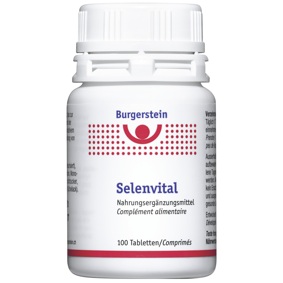 BURGERSTEIN Selenvital Tabl 100 Stk