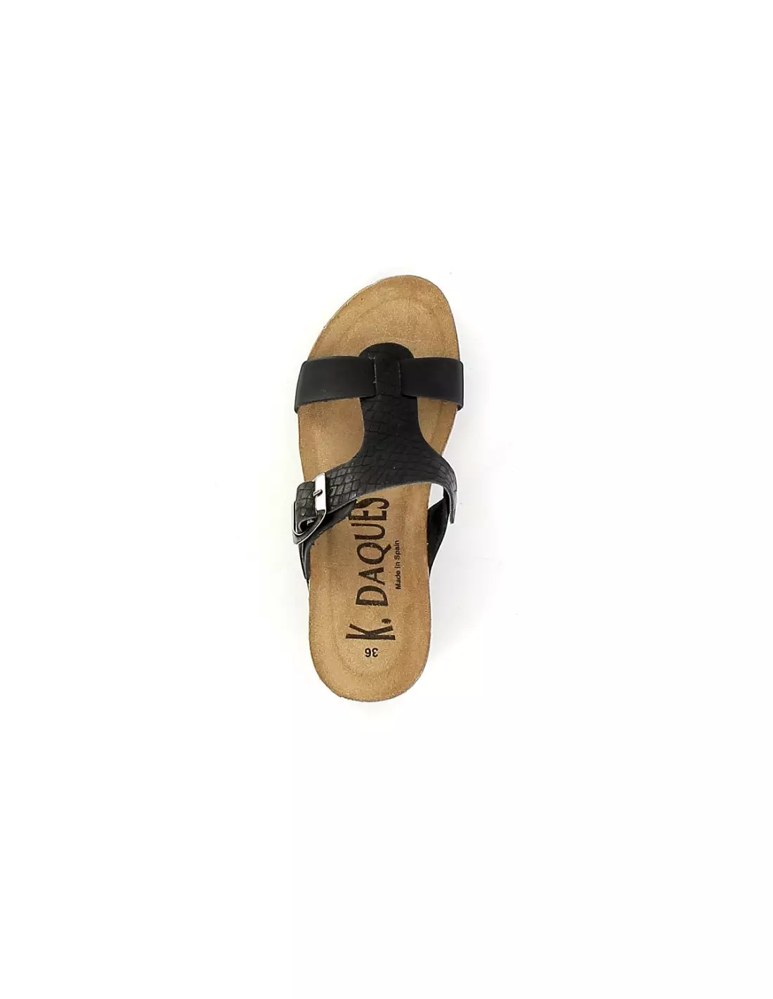 K DAQUES CALICO - Mules & sabots Noir