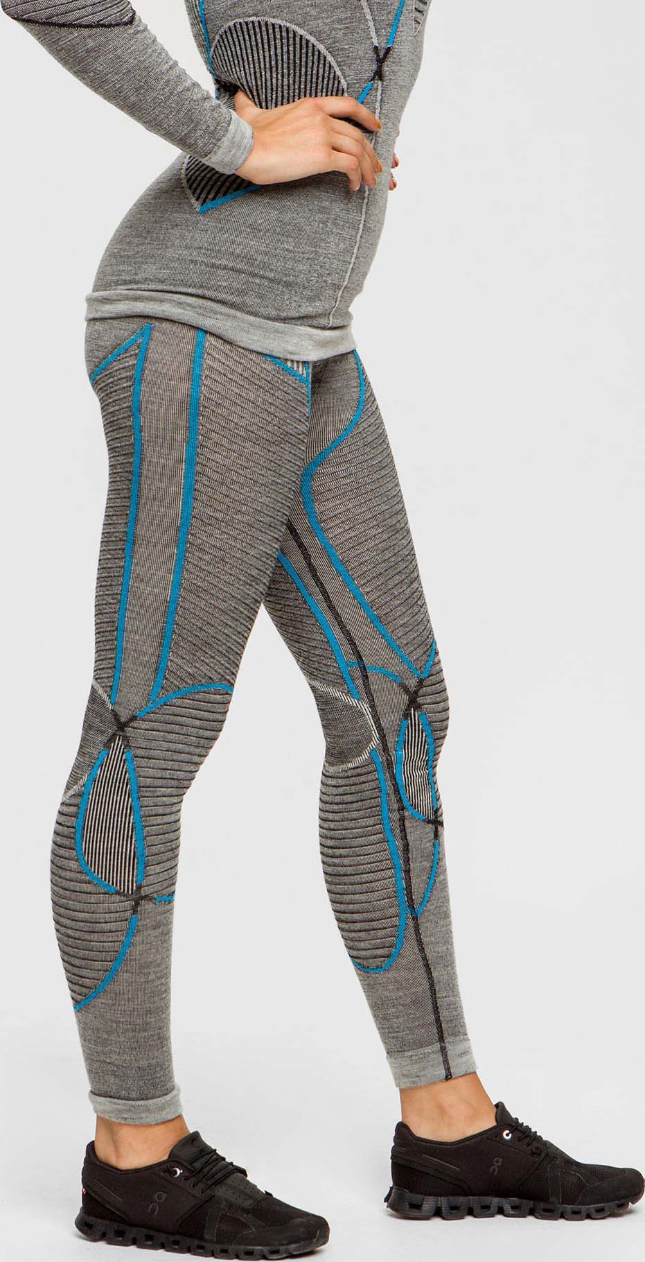 Apani 4 Long Johns Dame Grey