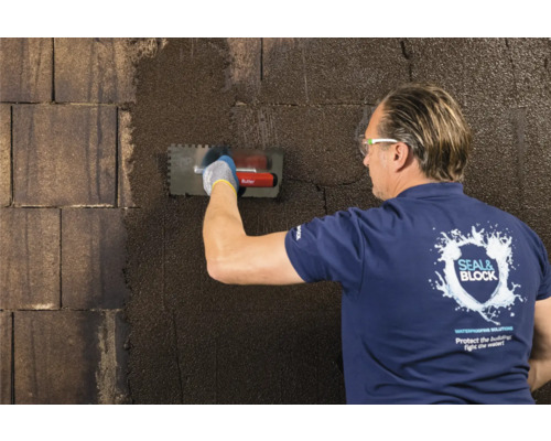 Bostik BLOCK B755 TERRA 2K Lichte Bitumen Dikke Coating 30 l