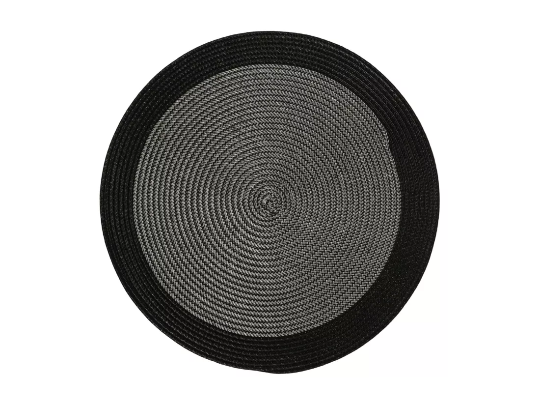 Set de Table Décoratif Lisena Noir 38cm