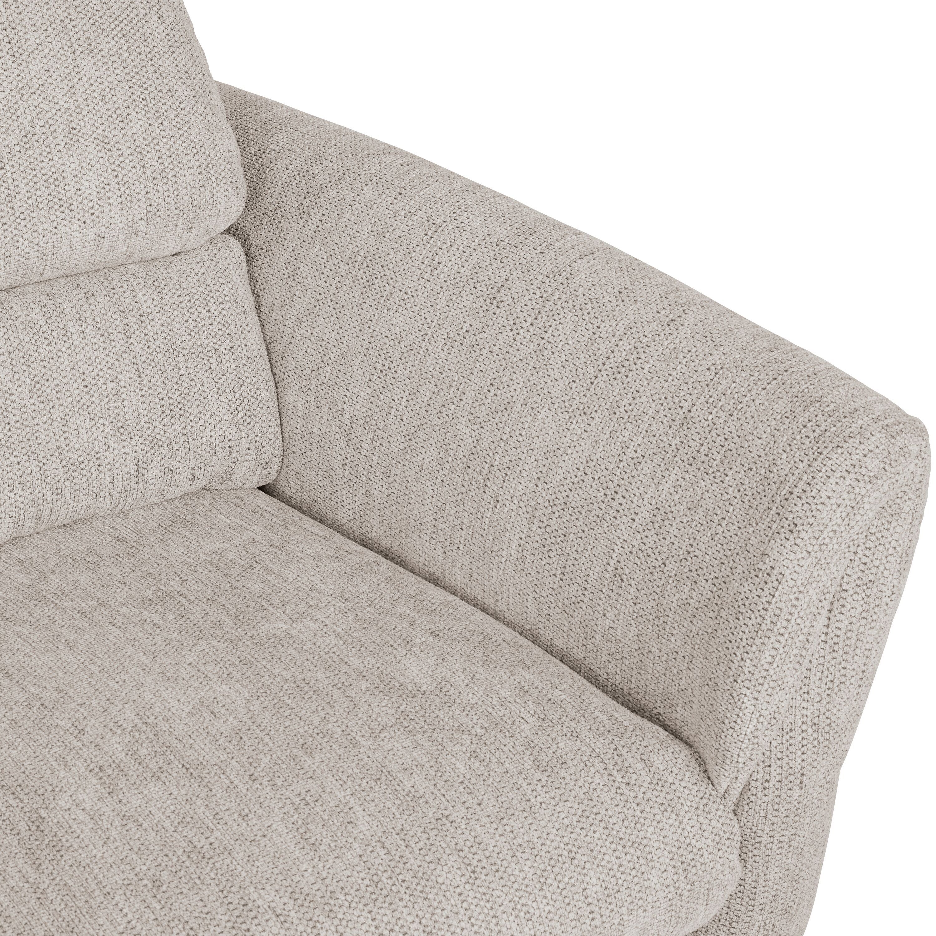 SEBO Ecksofa - Natur / B: 284.0 cm x T: 161.0 cm x H: 84.0 cm