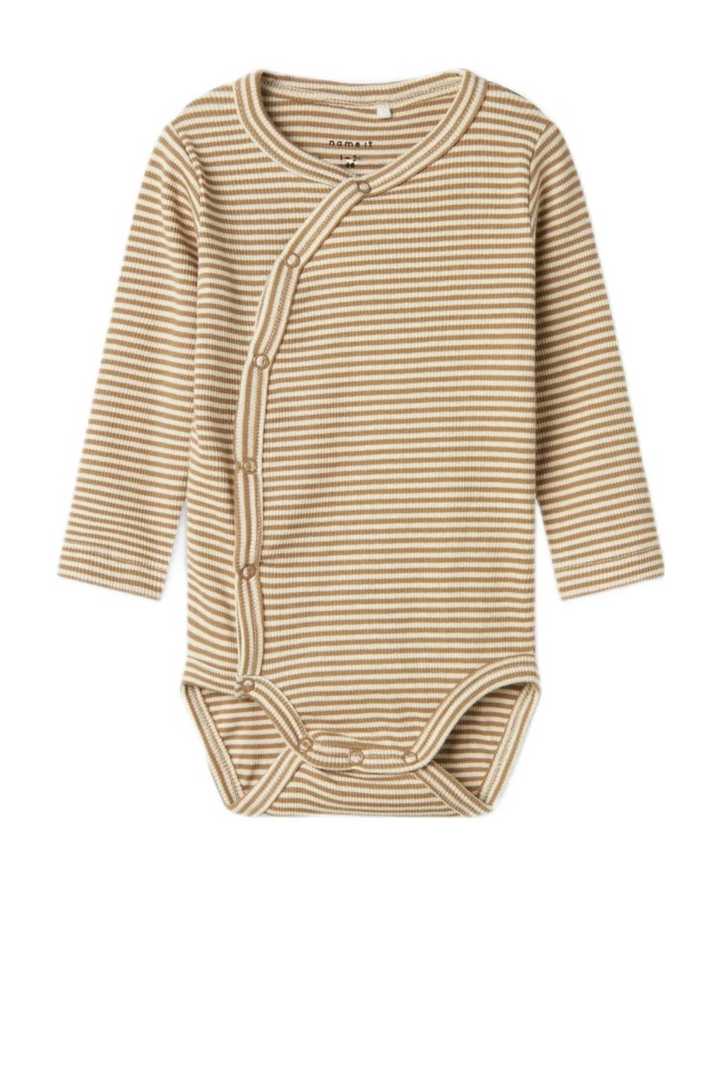 NAME IT overslagromper beige/wit