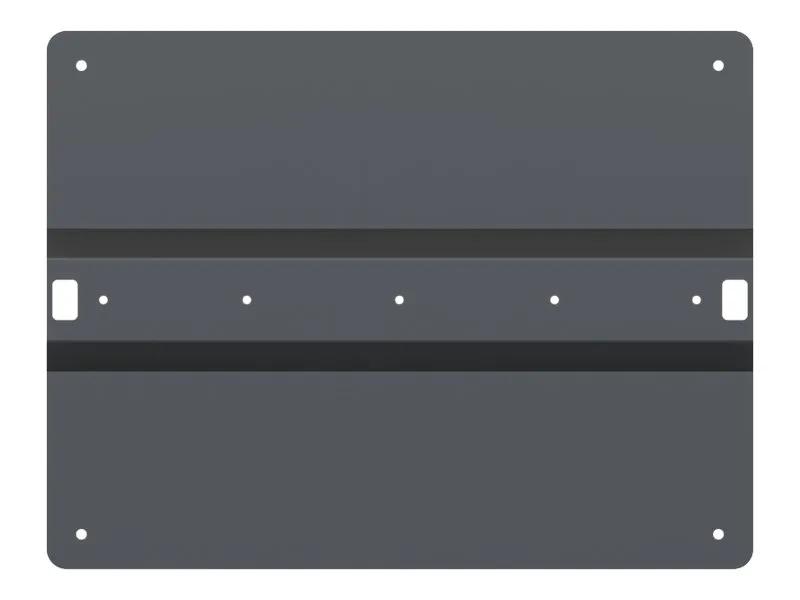 Multibrackets M Pro Series - Komponenter til montering (monteringsbase) - for kiosk - stål - sort - gulvstandermonterbar - for Samsung OM55N-D