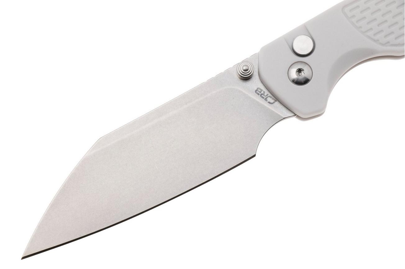CJRB Pyrite Light J1945G-GY Stonewashed S90V, White FRN, zakmes