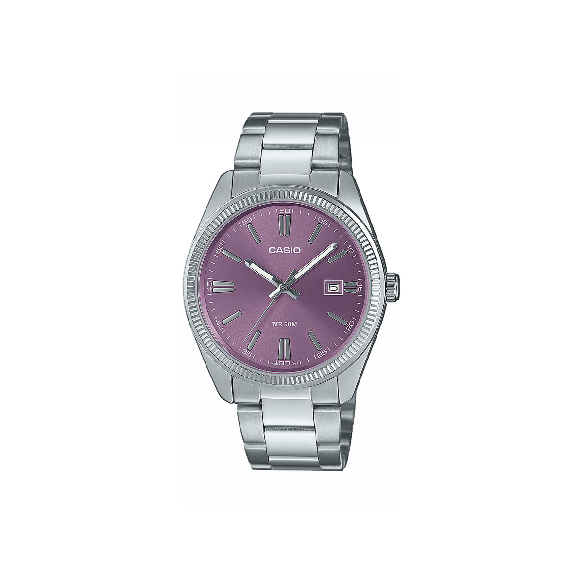 Montre CASIO homme bracelet acier inoxydable