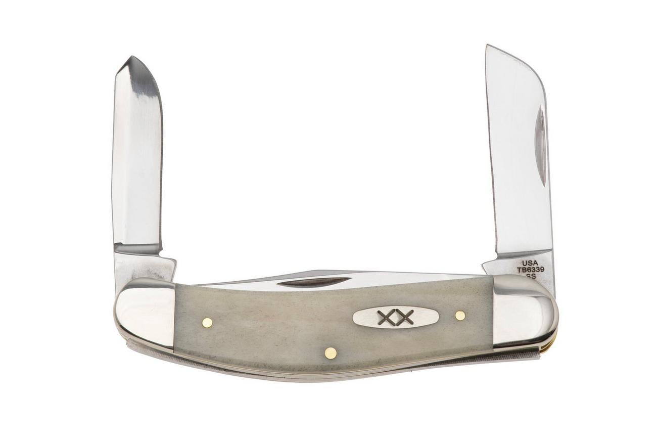 Case Sowbelly Smooth Natural Bone XX, 13318, TB6339 SS zakmes, Tony Bose design