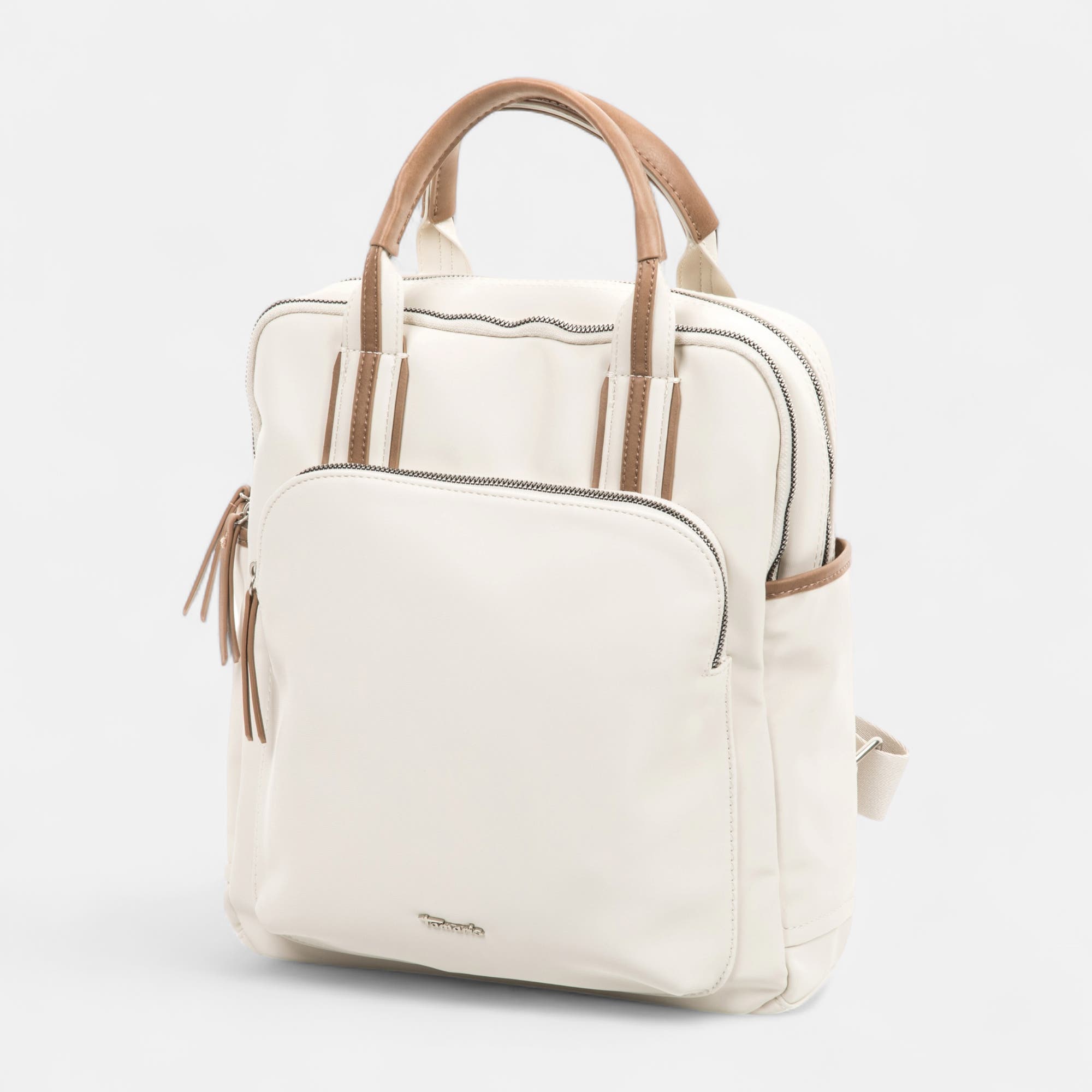 Sac à dos beige