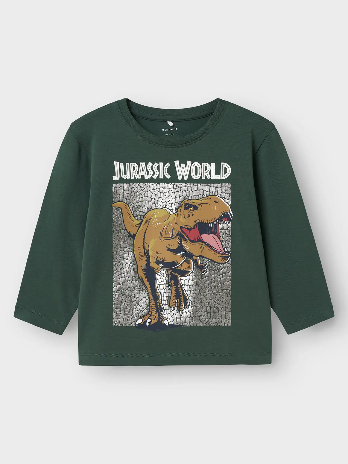 Jewel Jurassic Long Sleeve Top Sky