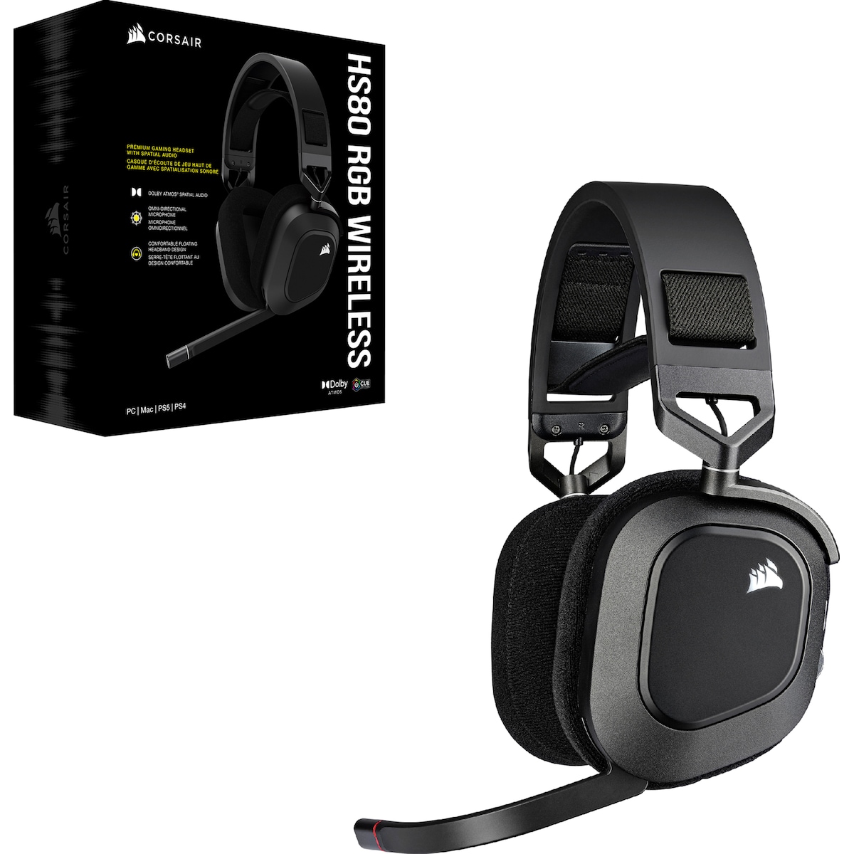 Corsair HS80 Wireless gaming headset