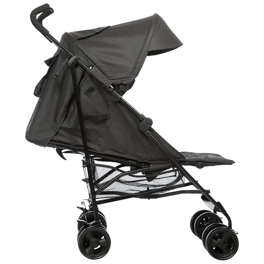 Poussette canne inclinable AVA - Grise - Ecru