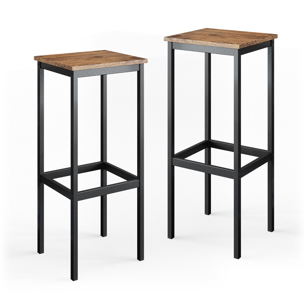 Vicco Barhocker Barstühle 2er Set Küchenstühle mit Fußstütze für Bartisch Küche