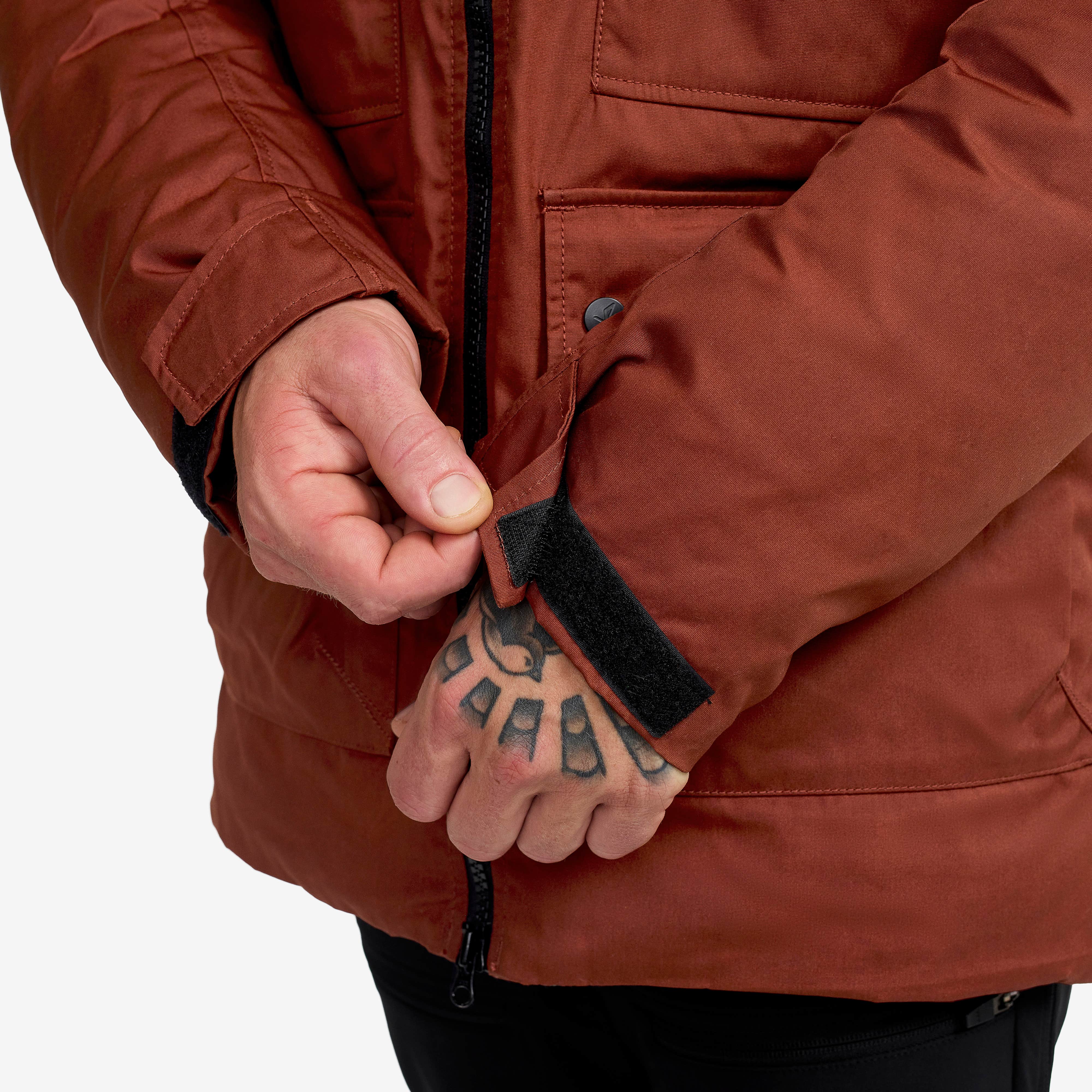 Outdoor Parka Herre Smoked Paprika