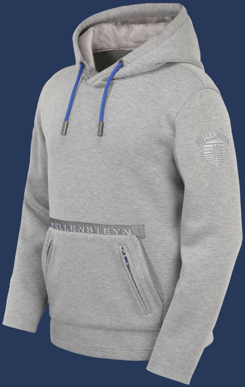 Carabella Men ScuWiLiHiTec, Lightgreymelange/Royalblue