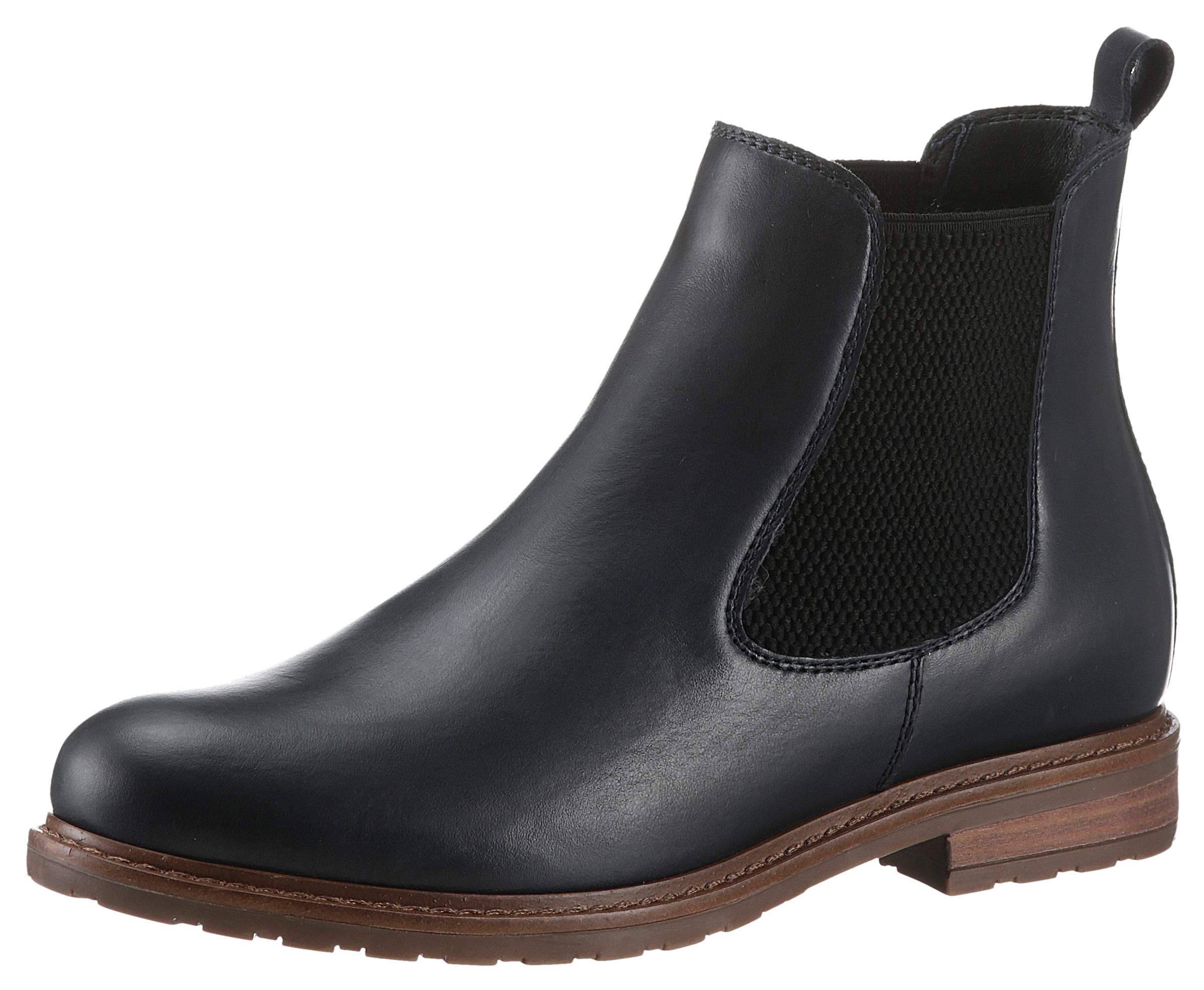 Tamaris Chelseaboots  mit beidseitigem Stretcheinsatz