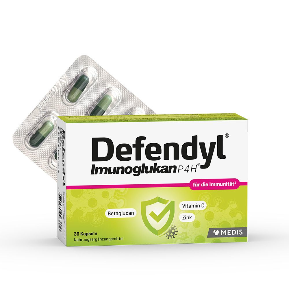 Defendyl-Imunoglukan P4H® Kapseln für ein starkes Immunsystem