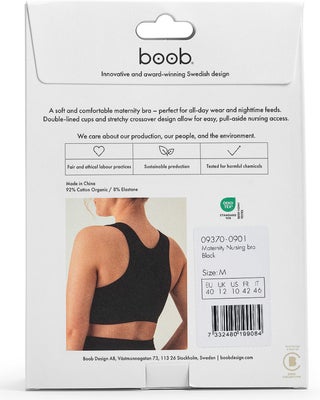 Boob Essentials Amme-BH, Svart