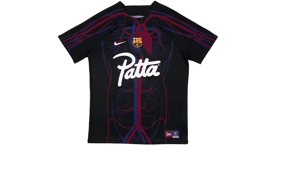 Nike Patta  Barcelona FC Culers del Món Script Logo Pre-Match Jersey
