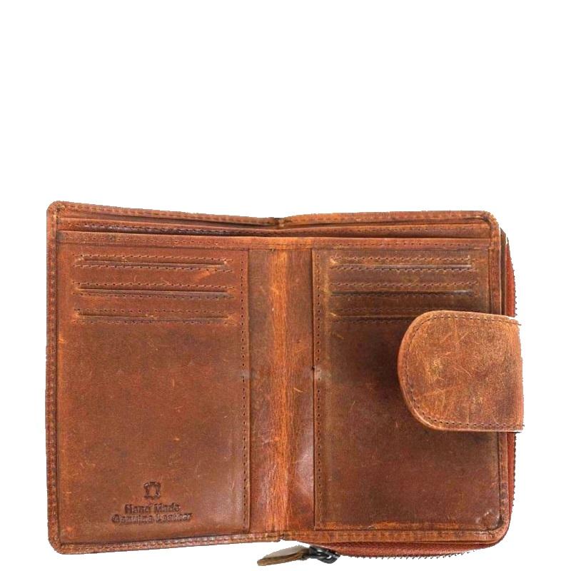 Bear Design Rits-portemonnee CL 13550 Cognac