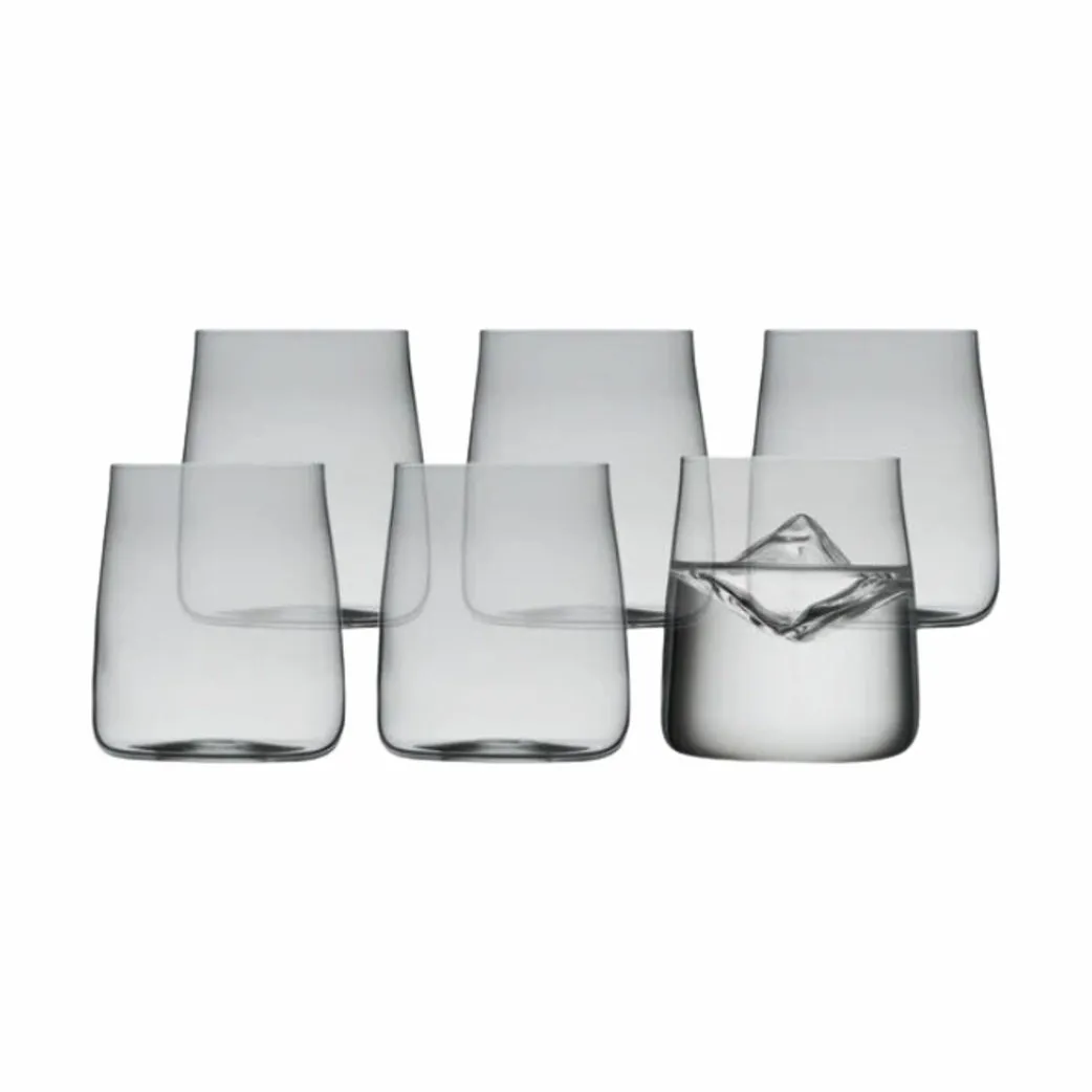 Lyngby Glas Zero Vandglas - 6 stk.