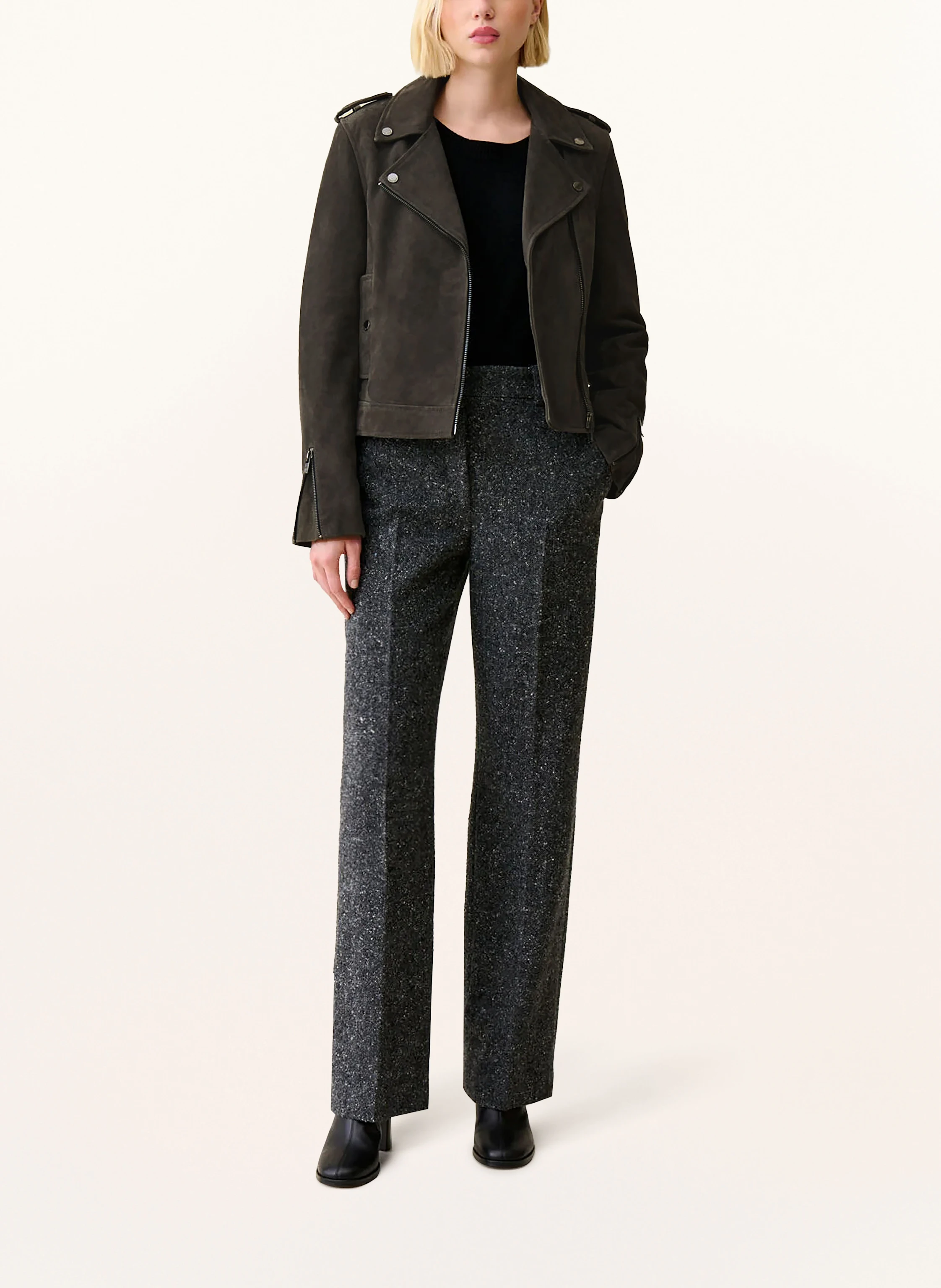 CLAUDIE PIERLOT Lederjacke