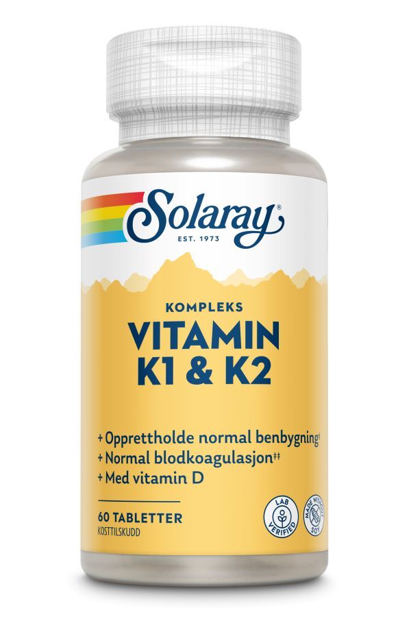 Solaray Vitamin K1 & K2