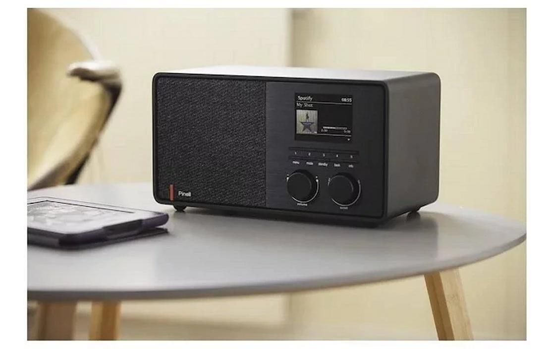 DAB+ Radio Supersound 301 Schwarz<br>DAB+ Radio mit Internetradio, Spotify Connect und Bluetooth