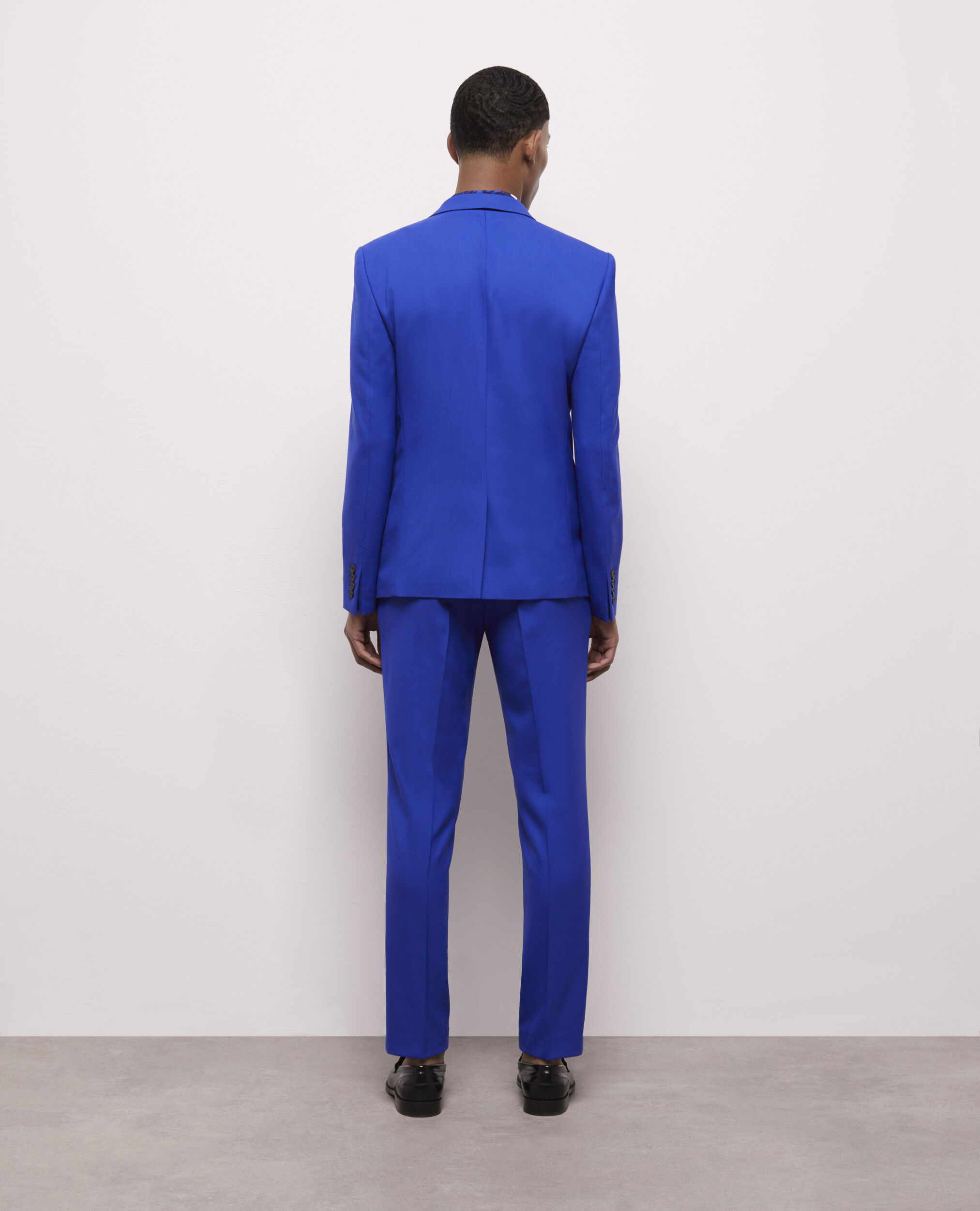 Veste de costume bleue