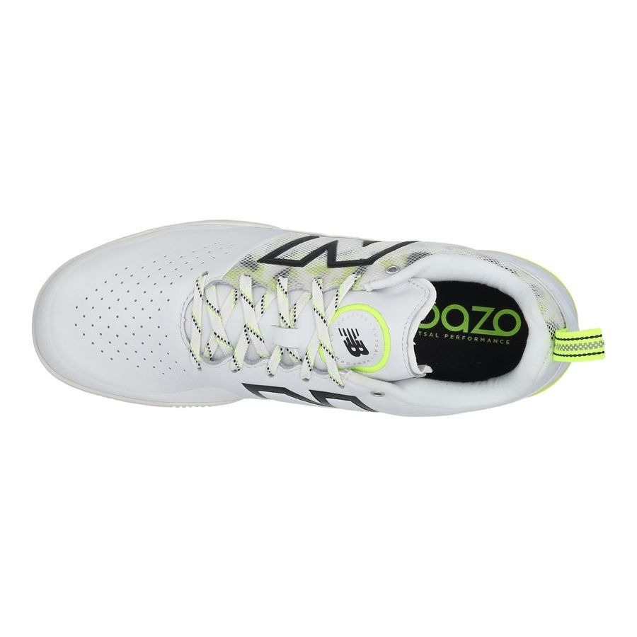 New Balance Audazo V6 Pro IN - Blanc/Jaune Fluo