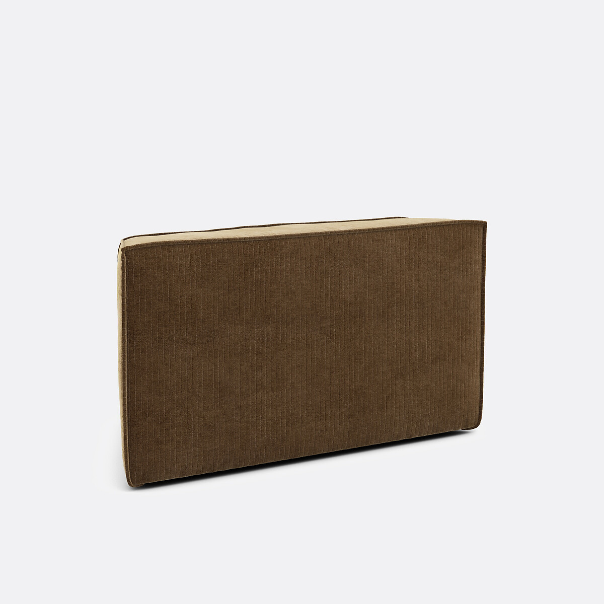 LA REDOUTE INTERIEURS<br>Canto modular aberto, veludo vintage Seven