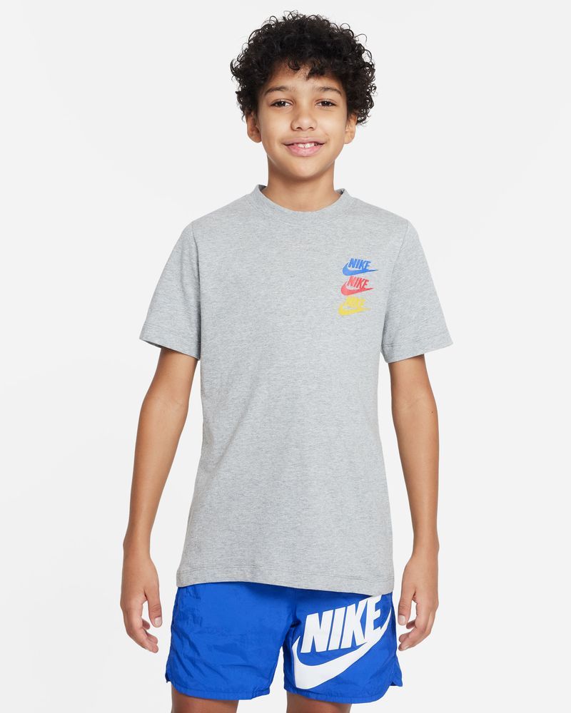 T-shirt Nike Sportswear Gris pour enfant