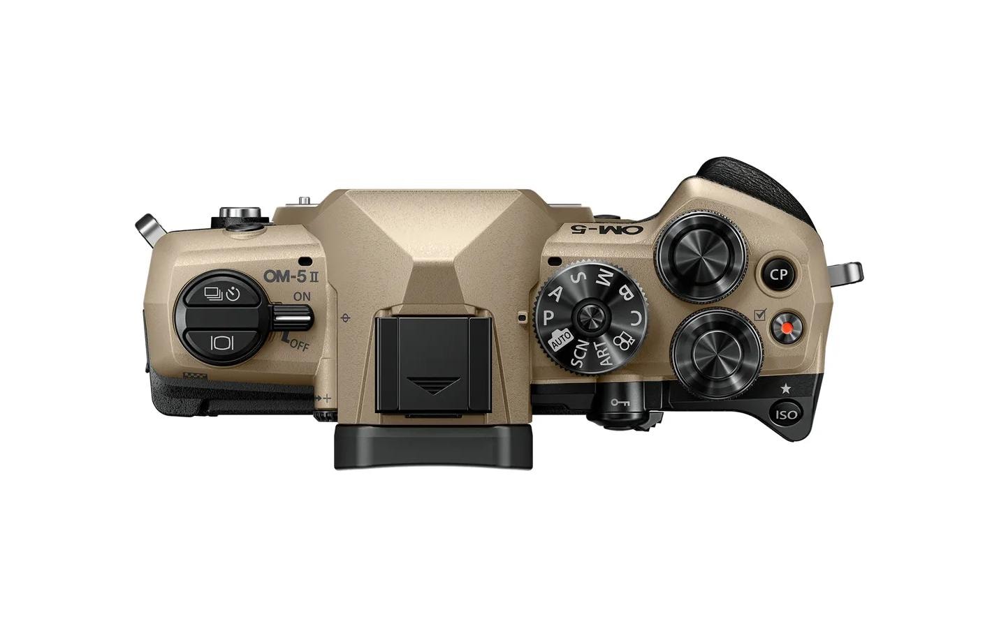 Fotokamera OM-5 II Body Sand Beige<br>Ultrakompakte, leichte spiegellose Kamera