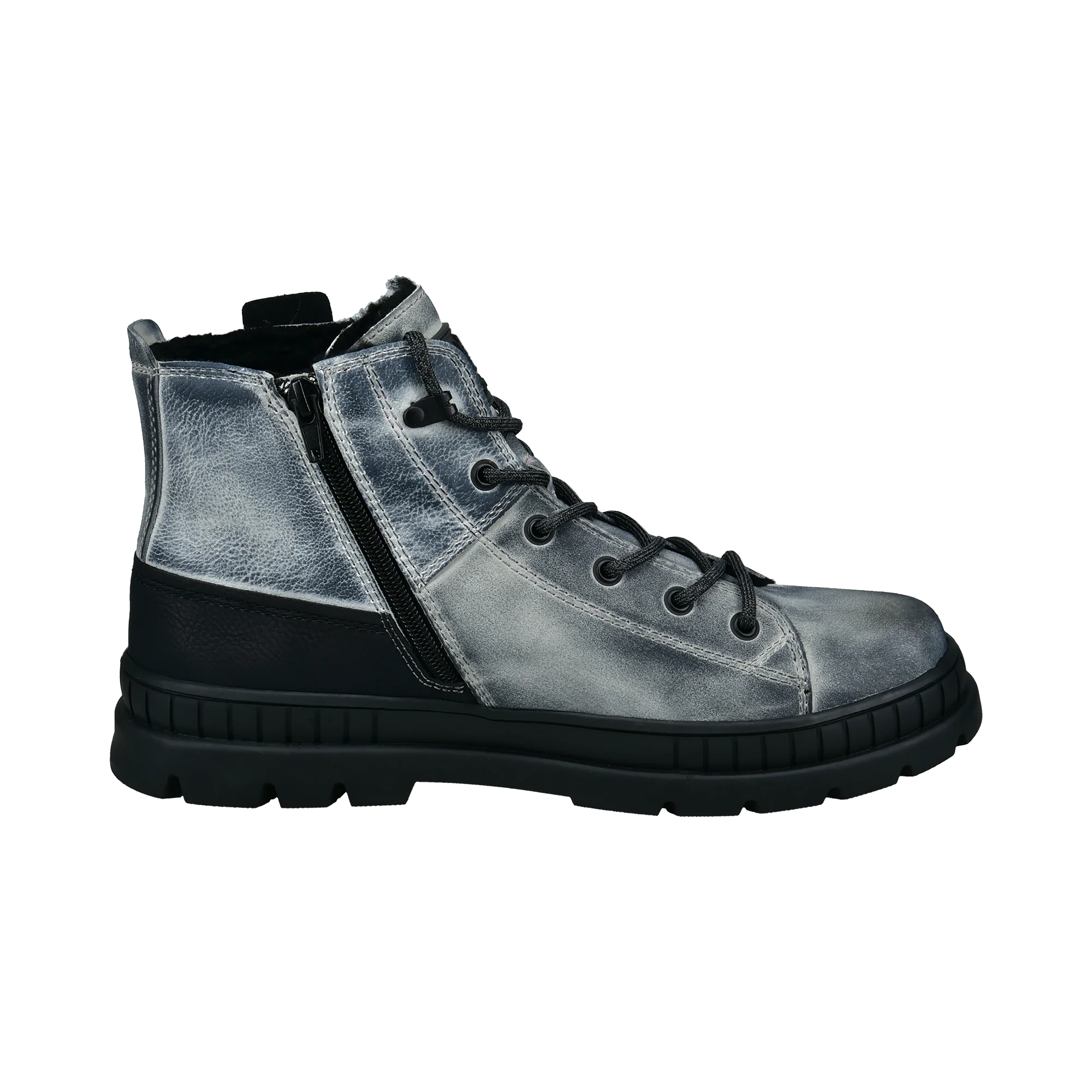 Stiefel hellgrau
