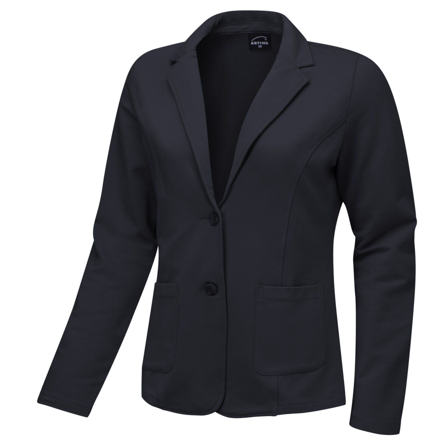 Jersey Blazer Baumwolle und Elasthan