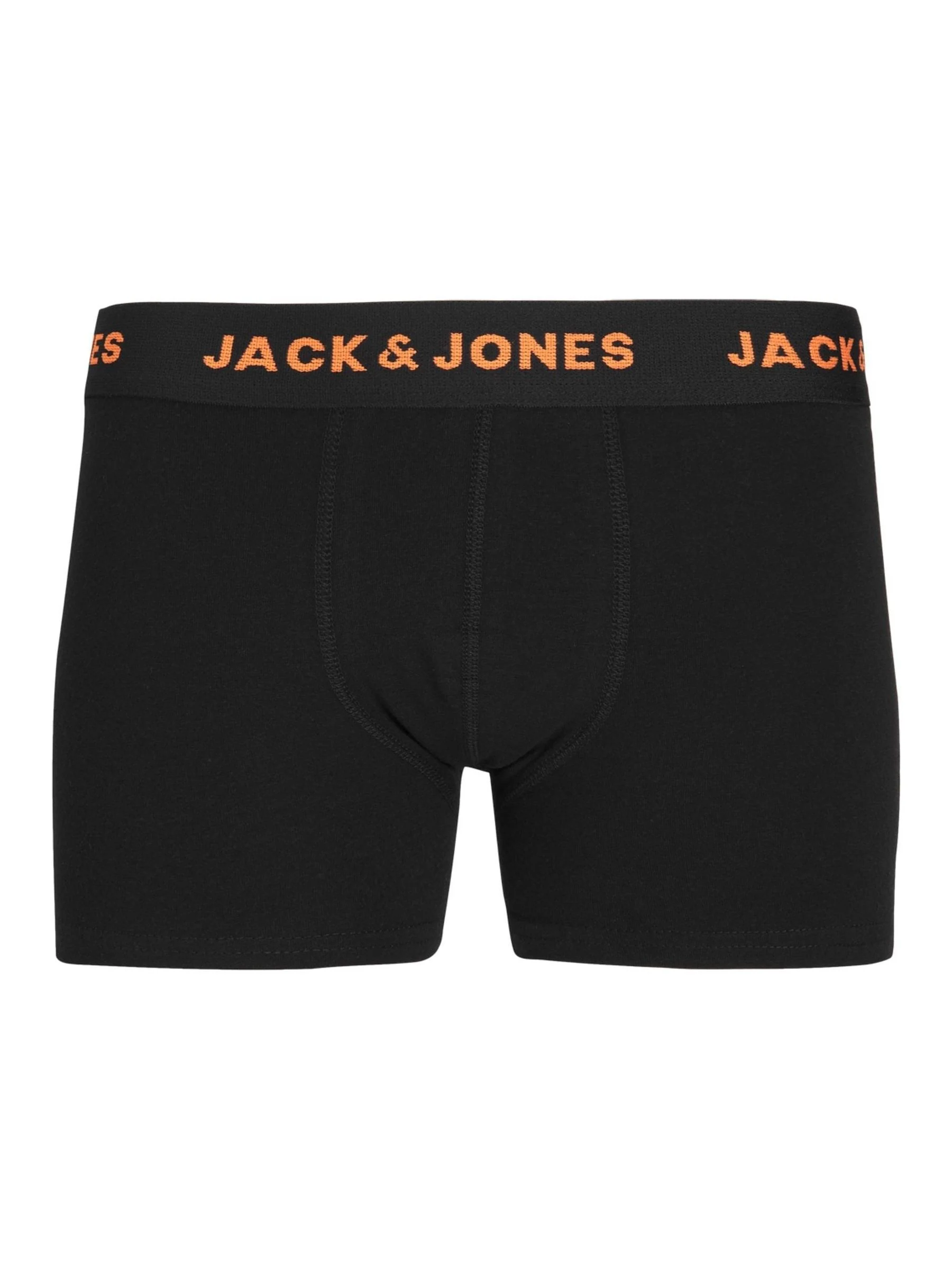JACK & JONES Junior Logo Black Boxers 7 Pack