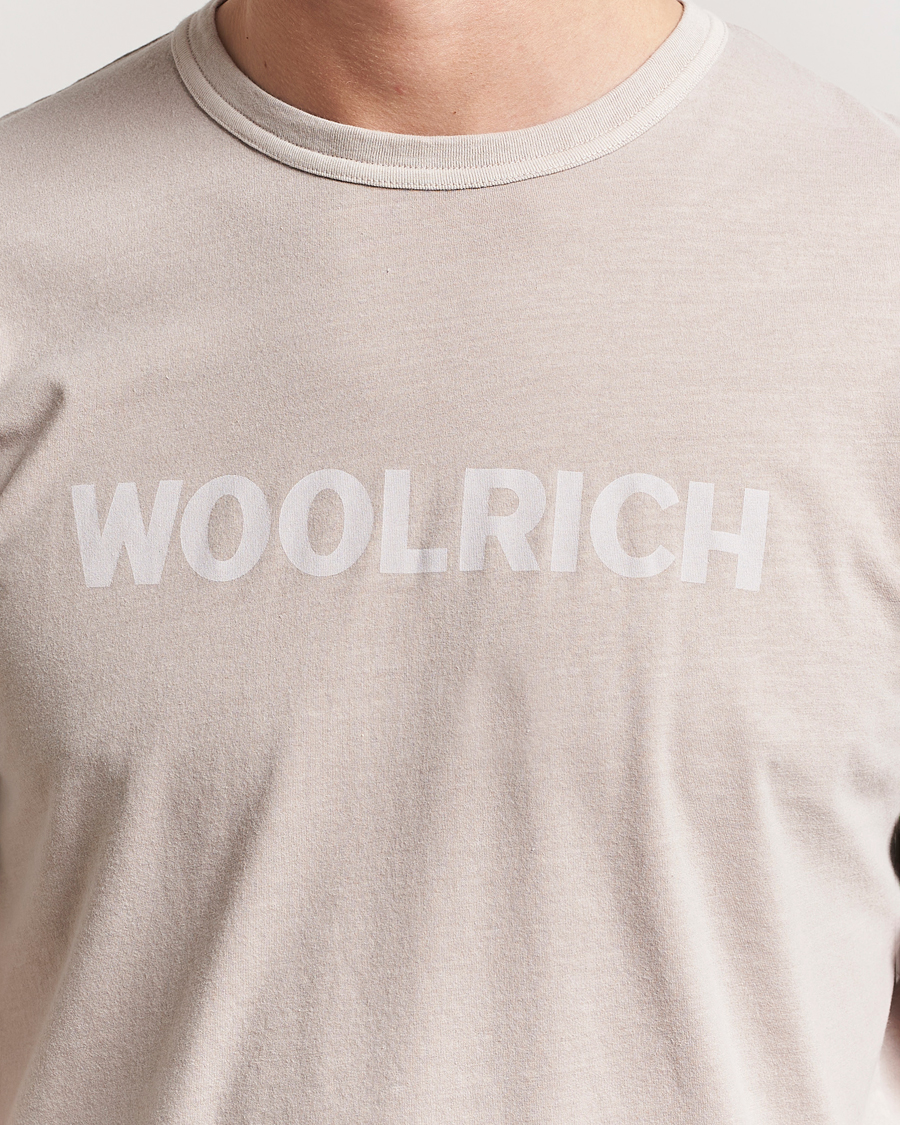 Woolrich Light Garment Dyed T-Shirt Dove
