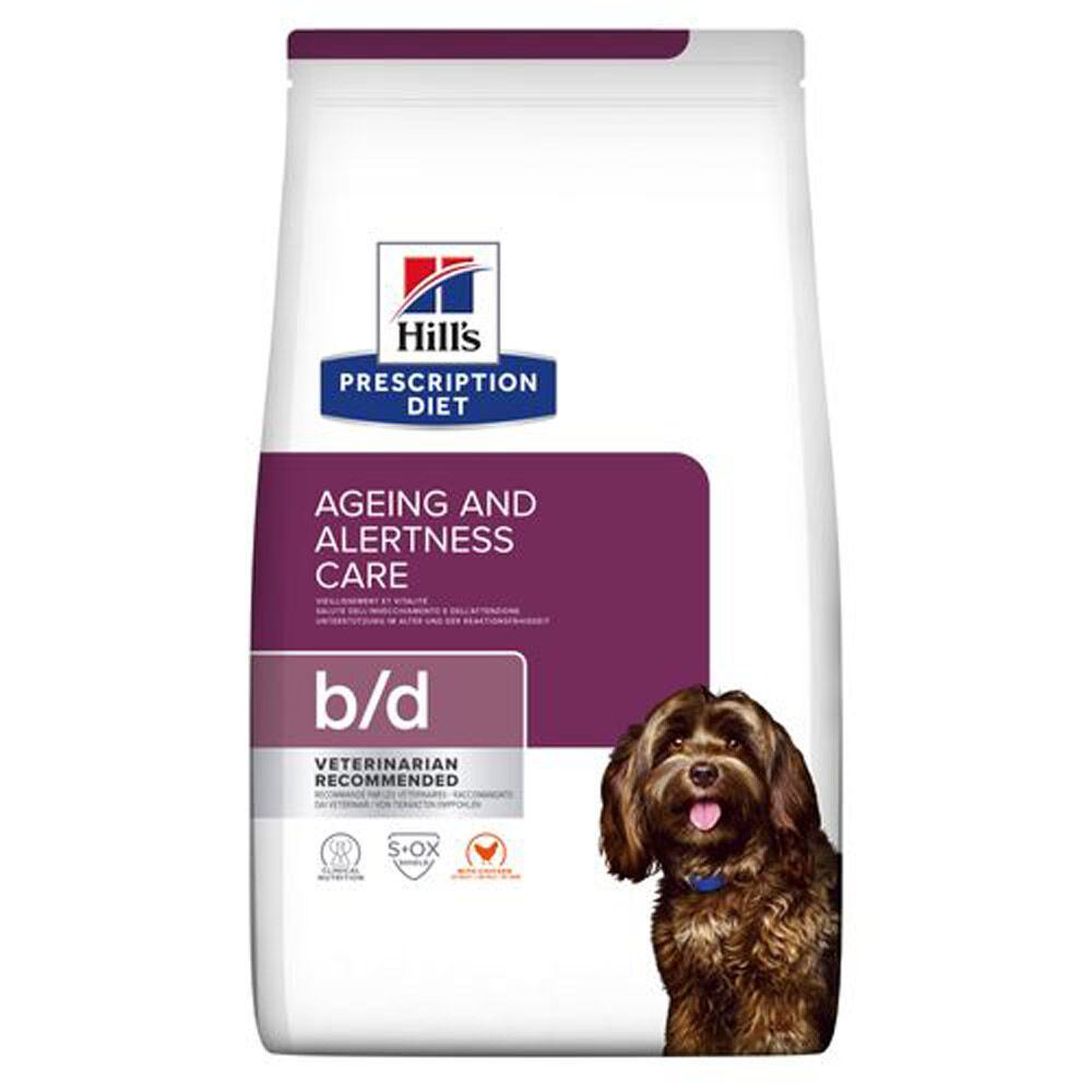 Hill's Prescription Diet Ageing & Alertness Care - Hondenvoer veterinair - 12 Kilogram - kip
