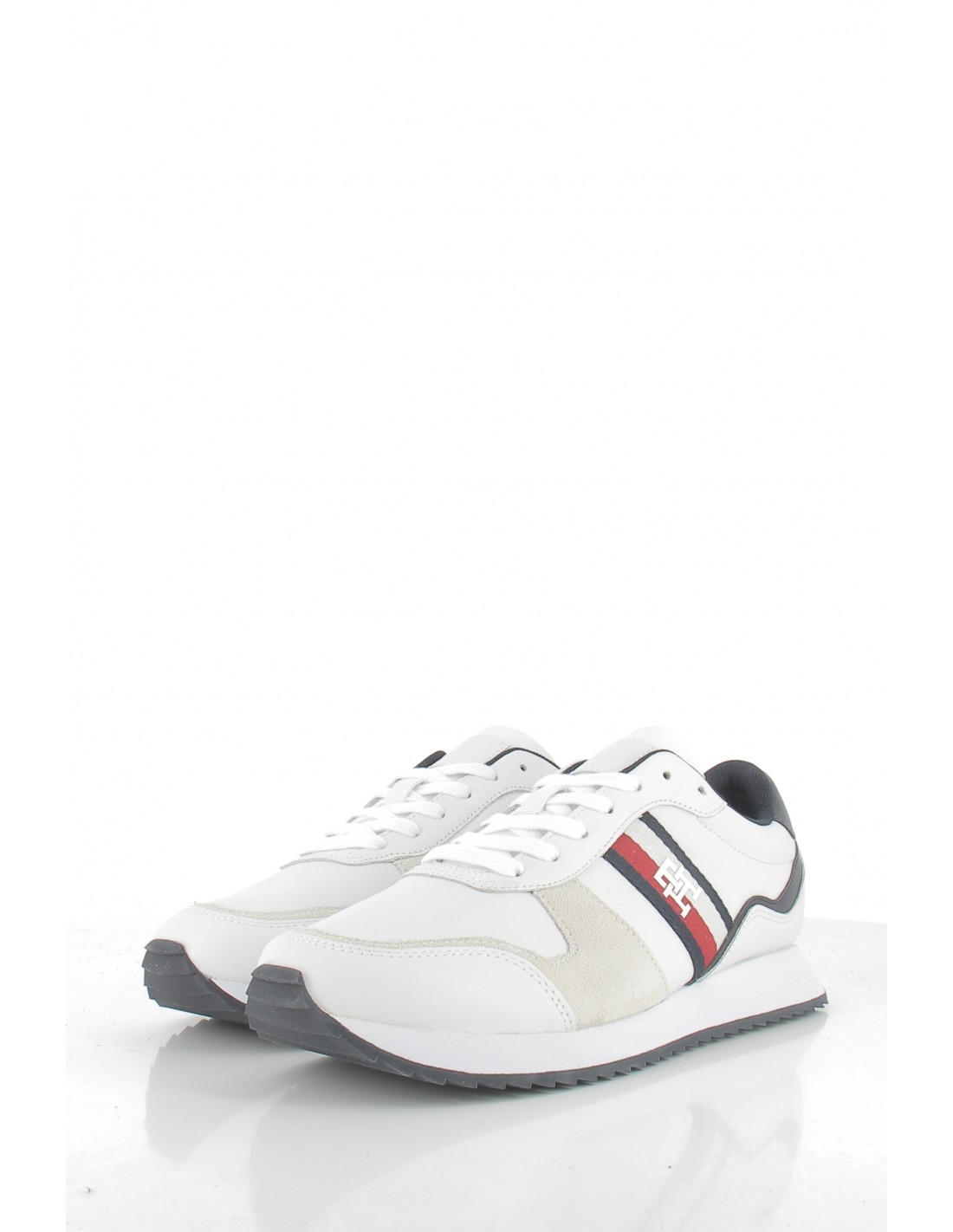 tommy hilfiger Baskets de ville Homme runner evo leather