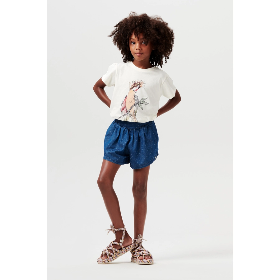 Noppies Shorts Ponder Washed Blue