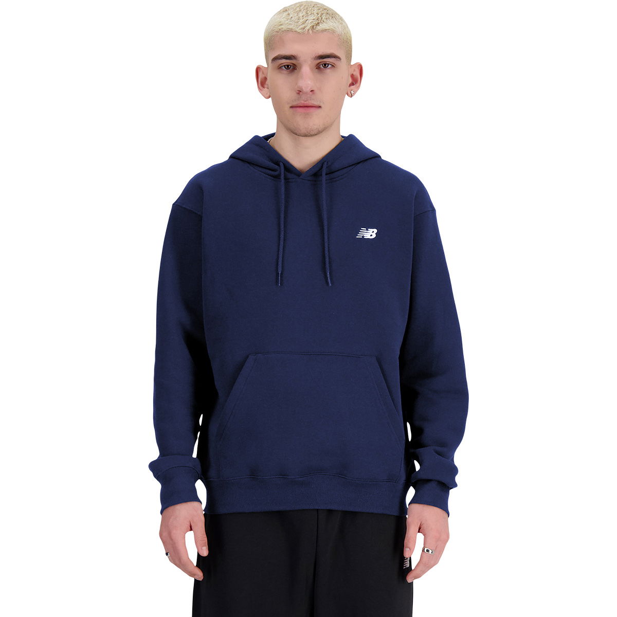 New Balance Small Logo French Terry Hættetrøje Herre