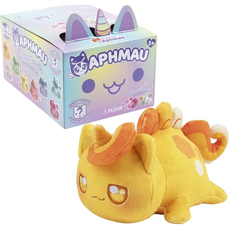 Aphmau MeeMeow enhjørning bamse 15 cm - assorteret