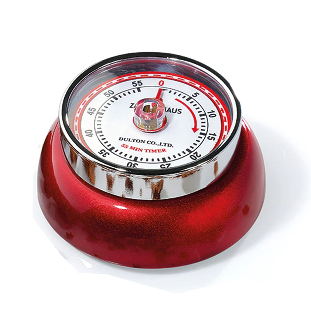 Minuteur speed rouge métal Zassenhaus
